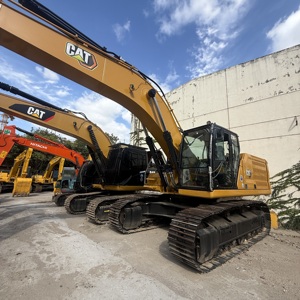 Excavadora de cadenas pesada Caterpillar 336GC usada de 36 toneladas con motor C9.3 sin urea, cucharón grande para minería en canteras y movimiento de tierras. - Product Image 1