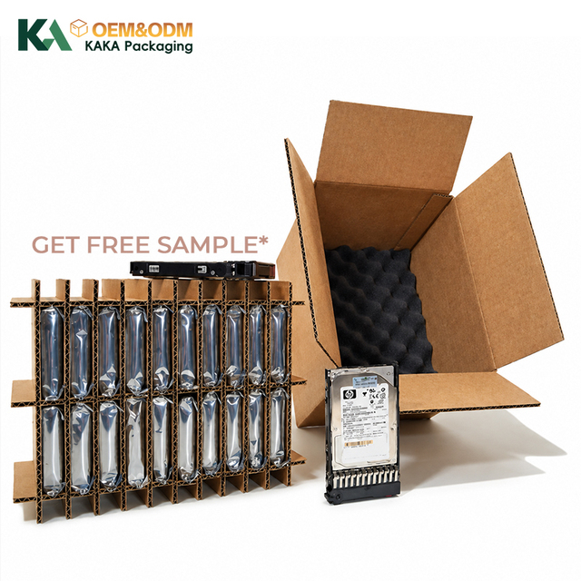 Custom Protective Packaging Box Corrugated Dividers Inserts ESD Safe Shipping Box for Electronics by KAKA