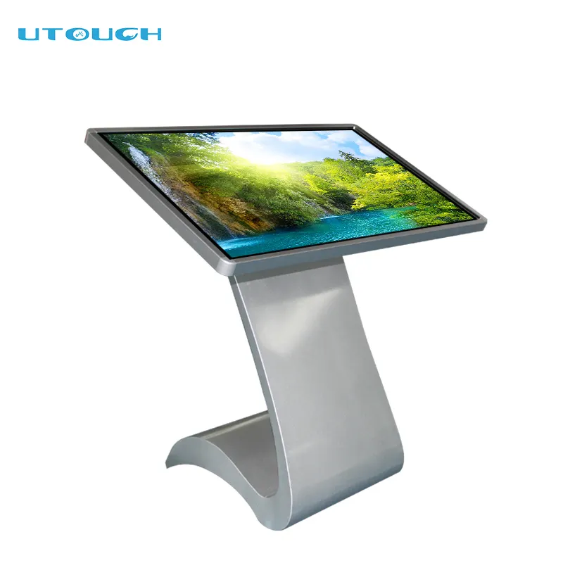 32/43/49/55/65 inch LCD infrared & capacitive touch screen monitor kiosk display totem pantalla tactil