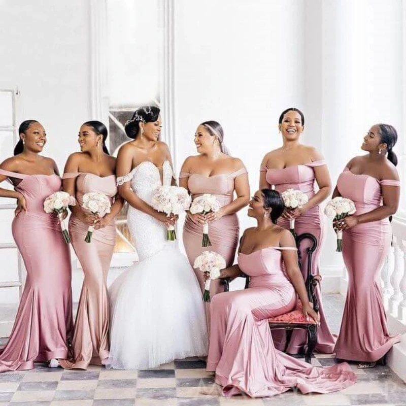 plus size bridesmaid dresses edmonton A-line Sweetheart Off-the-Shoulder Plus Size Chiffon Bridesmaid Dress main image 1