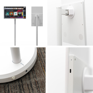 Téléviseur intelligent portable Android de 21,5 pouces avec rétroéclairage LED, mini moniteur rechargeable, caméra rotative, téléviseur Standby Me de 32 pouces - Product Image 6