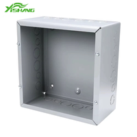 Servicio de Fabricación de Chapa Metálica con Recubrimiento en Polvo, Caja Metálica Personalizada con Acabado Duradero para Gabinete Eléctrico Industrial