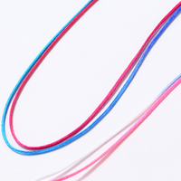 Cuerda de Satén para Nudos Chinos 100% Nailon, 1 mm, Sostenible, para Joyería DIY y Cintas Decorativas para Expresiones Creativas y Regalos