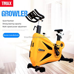 Bicicleta de Ejercicio Estacionaria Comercial en Venta, Bicicleta de <span class=keywords><strong>Spinning</strong></span> Profesional, Color Amarillo - Product Image 4