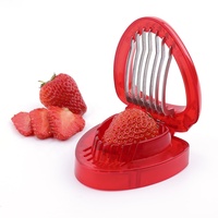 Groothandel Keuken Gadgets Aardbei Huller En Cutter Snijmachine Fruit Gereedschap
