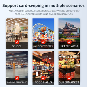 Tòa án thực phẩm hệ thống thẻ trả trước Thẻ Thông Minh Hệ thống thẻ trả trước thông minh cầm Tay POS thiết bị đầu cuối Android POS thiết bị đầu cuối - Product Image 5