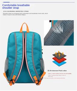 Venta directa de fábrica al aire libre impermeable ocio plegable Mochila deportiva multifuncional camping mochila de alta capacidad - Product Image 5