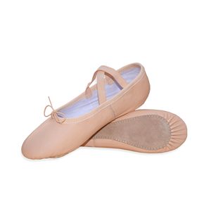 <span class=keywords><strong>Zapatillas</strong></span> <span class=keywords><strong>de</strong></span> <span class=keywords><strong>Ballet</strong></span> con Suela Completa, Parte Superior <span class=keywords><strong>de</strong></span> Cuero Genuino y Forro <span class=keywords><strong>de</strong></span> Algodón para <span class=keywords><strong>Bailarinas</strong></span> - Product Image 1