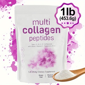 Colágeno Multi-Sources <span class=keywords><strong>en</strong></span> <span class=keywords><strong>Polvo</strong></span> con Ácido Hialurónico, Biotina y <span class=keywords><strong>Vitamina</strong></span> <span class=keywords><strong>C</strong></span>, Suplementos para el Crecimiento del Cabello y la Piel <span class=keywords><strong>en</strong></span> Adultos, Colágeno Hidrolizado para la Belleza - Product Image 4