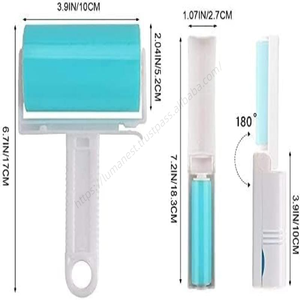 Rouleau Adhésif Réutilisable en Gros pour Éliminer les Poils d'Animaux – Outil de Nettoyage Domestique Facile pour Chats, Chiens, Meubles, Canapés et Tapis (Anti-Poussière) - Product Image 5