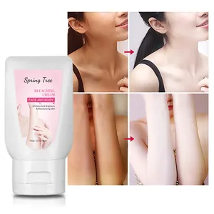 Supplier spring tree Underarm Whitening Lotion Thailand Organic Whitening Cream for Black Skin