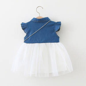 Ropa de Mezclilla para Niñas, Vestidos de Noche para Fiestas, Compras en Línea en Dubái, Vestido con Tutú Blanco para Niñas - Product Image 2