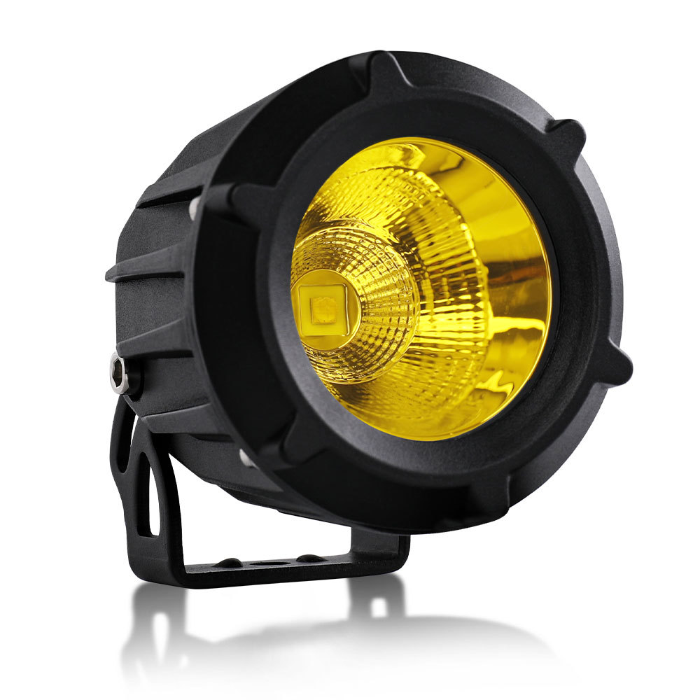 Aurora New 25 Watt LED Round Work Lights 4"Inch 25W White Yellow LED Work Light