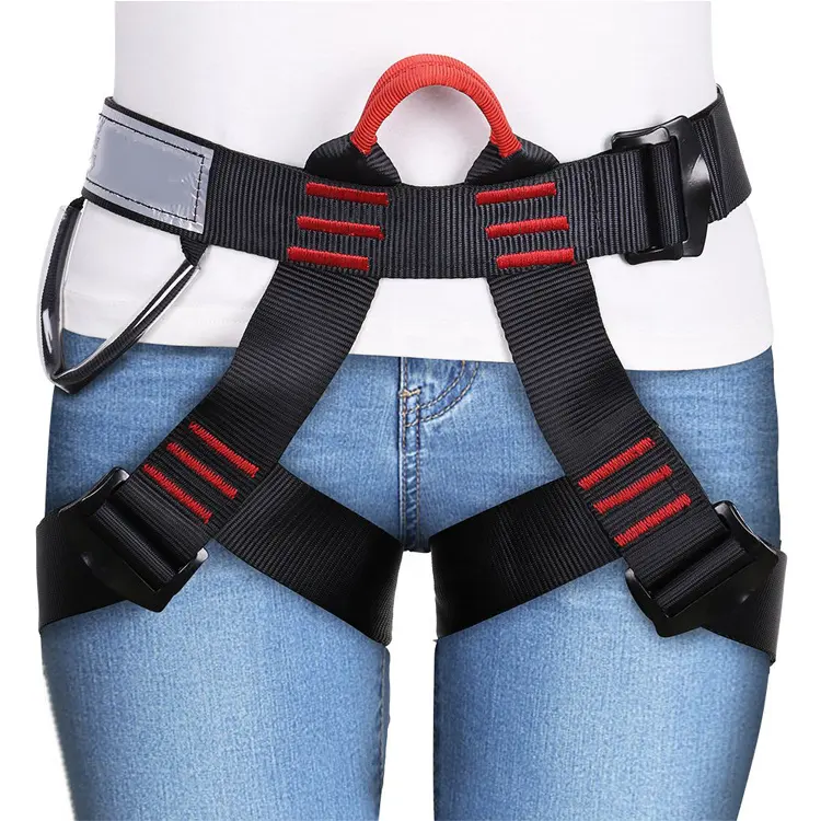 Professionele Half Body Taille Veiligheidsgordel Valbeveiliging Bescherming Rock Klimmen Gear Veiligheid Harnas Voor Bergbeklimmen