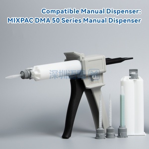 25ml 1:1 MIXPAC Duas PEÇAS AB Cartucho 025-01-10-50 25ml Embalagem De Tubo De Plástico Plástico Epoxy Vazio Garrafa Dupla Silicone Natural - Product Image 6