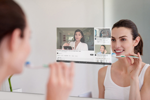 Espejo Inteligente con TV a Prueba de Agua para Baño, Pantalla Táctil 1080P, Android, para Niños, con Detección de Salud, YouTube, Spotify, K1270 - Product Image 4