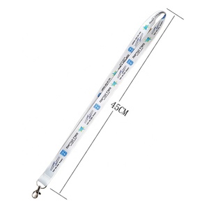 Weiße leere Lan yards für Lehrer Cruise <span class=keywords><strong>Lanyard</strong></span> Kein Minimum Sublimation maschine Drucken Halsseil <span class=keywords><strong>Lanyard</strong></span> mit Ihrem Logo - Product Image 4