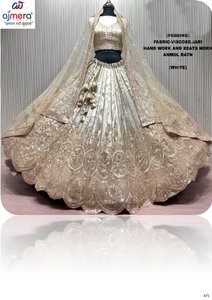 Lehenga de Mariage Royal pour Femme – Tenue Ethnique Moderne Brodé Réversible à Séchage Rapide – Collection Ajmera Fashion - Product Image 4