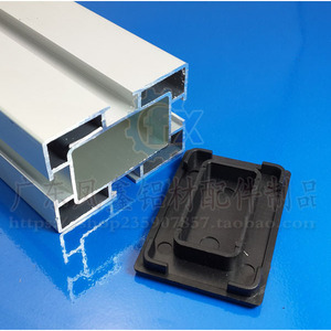 Fx 4060 Aluminum Profile End Cap EC4060 PVC Black Light <b>Grey</b> Sealing Plug For Aluminum <b>Frame</b> - Product Image 2