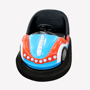 Voiture tamponneuse à piles pour adulte avec moteur 24V et télécommande pour jeux en extérieur - Product Image 2