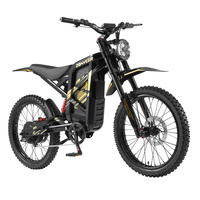 Moto électrique tout-terrain 2000W pour adultes, directement de l'usine, 48V 25Ah, autonomie de 65 miles, OEM ODM
