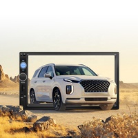 Radio con pantalla HD de 7 pulgadas para coche, reproductor mp5 con manos libres, BT, llamada, 2Din, imagen de marcha atrás, 12V, alta potencia 7388, audio 7010