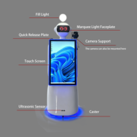 Robot Foto AI Popeye Terbaru, Layar HD 32 Inci, 360 °   Stasiun Selfie Mobile Berputar, Photo Booth Interaktif Langsung dari Pabrik