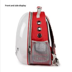 Mochila de Transporte para Animais de Estimação Transparente e Portátil para Viagens ao Ar Livre, Grande Capacidade e Resistente - Product Image 5