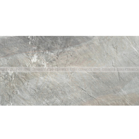 Carrelage extérieur 24x24, design ardoise, porcelaine, 2 cm d'épaisseur, carrelage de sol pour cour