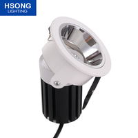 Lumière intérieure projecteur encastré électrolytique 7W 10W 12W chambre led downlight pour la maison plafonnier led