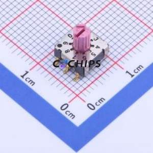 SKCR-10S Rotary Encoder Switch SMD Switch ( Number of Detents: 10 )( Encoding Type: True Code )( Operating Temperature: ) - Product Image 1