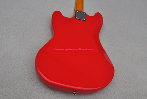 Chitarra Elettrica Rossa Flyoung, Strumento Musicale a 6 Corde, Prezzo Economico, Lunghezza Scala 610mm - Product Image 5