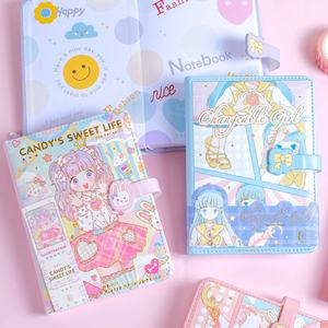 Carnet A6 en cuir souple 64k avec boucle magnétique, mignon, pour écolière, vente en gros, journal intime pour fille, cadeau - Product Image 1