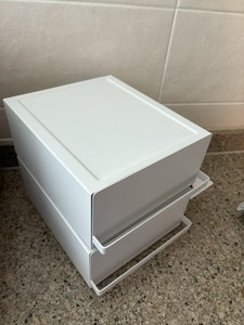 Scatola portaoggetti con divisorio magnetico, organizer <span class=keywords><strong>estraibile</strong></span>, contenitore impilabile per piccoli oggetti per bancone <span class=keywords><strong>cucina</strong></span> e dispensa - Product Image 4