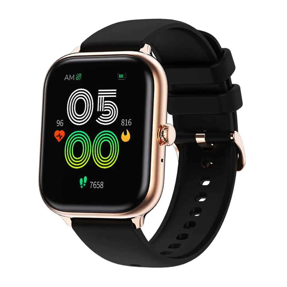 IP68 Water proof wrist smart watch bracelet sport health monitor Voice assistant One time connection phone BT call T11C
