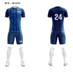 Uniformes de Fútbol Personalizados para Hombre, Conjuntos Deportivos con Camiseta y Pantalones Cortos Transpirables Sublimados para Clubes y Equipos - Product Image 1