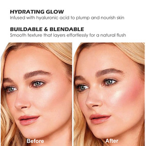 Marque privée avec des taux bas Fard à paupières Crème <span class=keywords><strong>Blush</strong></span> Maquillage lisse <span class=keywords><strong>Liquide</strong></span> Yeux Visage rose Fard à joues Teinte <span class=keywords><strong>Liquide</strong></span> <span class=keywords><strong>Blush</strong></span> - Product Image 3