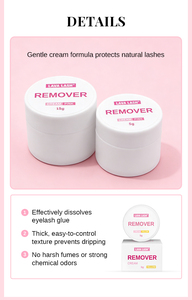 Crema Rimuovi-Ciglia Finte Naturale all'Ingrosso, Etichetta Privata, Crema Professionale per la Pulizia della Colla per Ciglia - Product Image 4