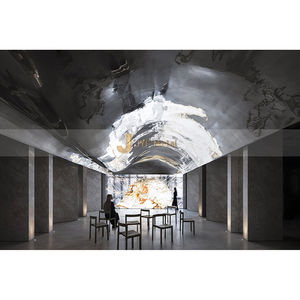 Paneles Decorativos de Metal de Acero Inoxidable con Relieve de Ondas Espejo ANN1189 - Product Image 3