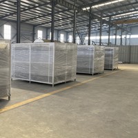 Valla de malla de alambre soldada galvanizada con recubrimiento de polvo negro, puerta metálica de 6 pies de altura, servicio de modelado 3D para cercas de fábrica