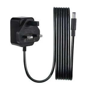 UK AC DC 12v dc 5a alimentation led support mural approbation CE 9.5v 1.5a adaptateur secteur