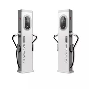 Cargador de CA trifásico de 14KW, 22KW, 44KW para vehículos eléctricos, con doble pistola, montaje en suelo, estación de carga de 32A para coches eléctricos - Product Image 1