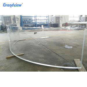 Grandview Factory Supply <span class=keywords><strong>Aquarium</strong></span> en acrylique sur mesure de grande taille, design luxueux Fenêtre de visualisation en acrylique sur mesure pour <span class=keywords><strong>aquarium</strong></span> - Product Image 6