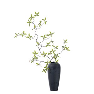 Fruit de grenade artificiel Qingyin Wuhua à 33 branches, vert foncé et vert clair, en PVC, pour décoration intérieure et mariage - Product Image 5