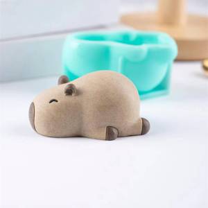MUYULINS Factory Cute Milk Jelly Capybara Pudding Silicone Mold Home <b>Baking</b> <b>Accessories</b> - Product Image 4