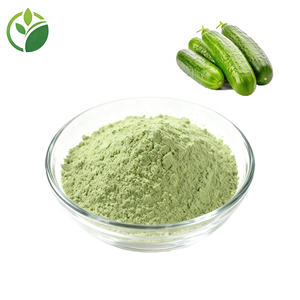 Nhà máy cung cấp cấp thực phẩm hữu cơ dưa chuột chiết xuất dưa chuột bột dưa chuột nước trái cây bột đóng băng khô nước ép dưa chuột bột - Product Image 1