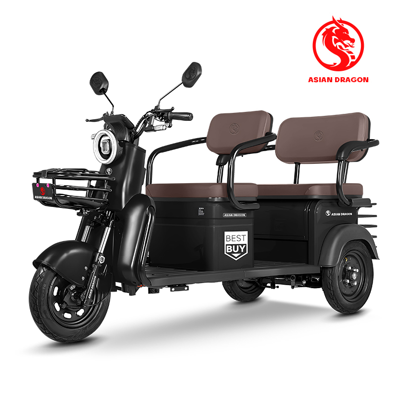 Adult Electric Passenger Tricycle 60V 750W