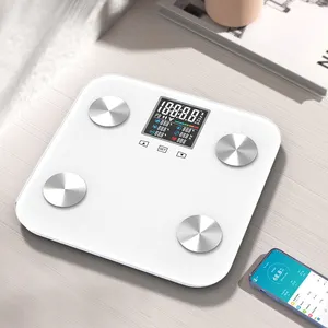 Custom Logo Bathroom Weight Scales Fitness Tracker Rohs Digital Smart Body Fat Scale for Health