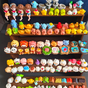 รางวัล/ของขวัญสำหรับครู รูปปั้นหมีน้อย ของขวัญเรซิ่นรูปสัตว์ หมา แพนด้า <span class=keywords><strong>หมู</strong></span> แมวกวัก ไดโนเสาร์ ไก่ เป็ด สำหรับเด็ก - Product Image 4