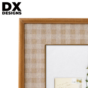 Cadre photo en bois de style farmhouse personnalisé DX Designs, 4x6 5x7 pouces, cadre photo élégant en bois pour la maison et les cadeaux de mariage - Product Image 3